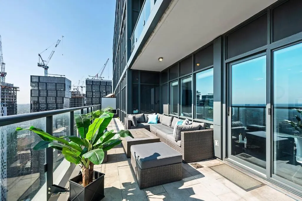 5-Star Panoramic View And Large Terrace By Cn Tower Apartment Toronto 0*,