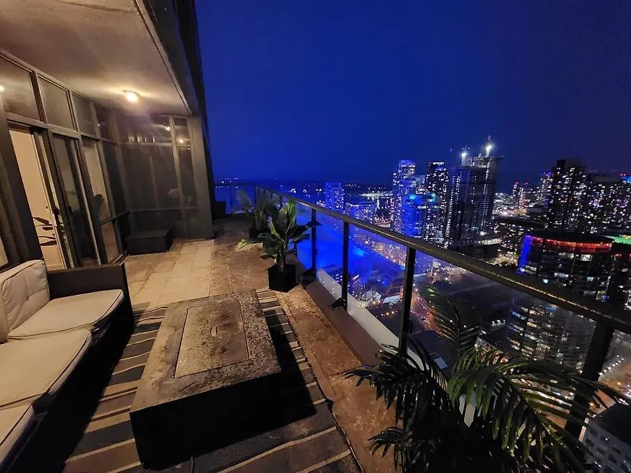 5-Star Panoramic View And Large Terrace By Cn Tower Appartement Toronto Canada