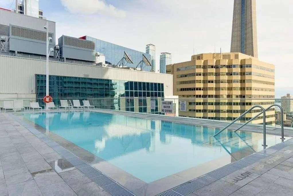 5-Star Panoramic View And Large Terrace By Cn Tower Appartement Toronto